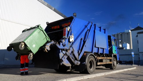 Brimsdown commercial recycling site entrance