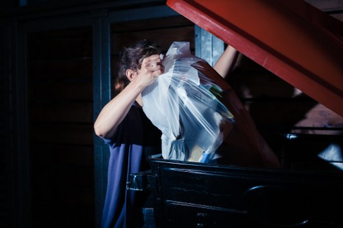 Recycling process at Commercial Waste Brimsdown